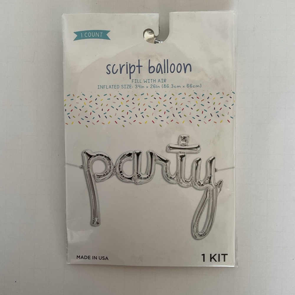 Party Balloons NWT